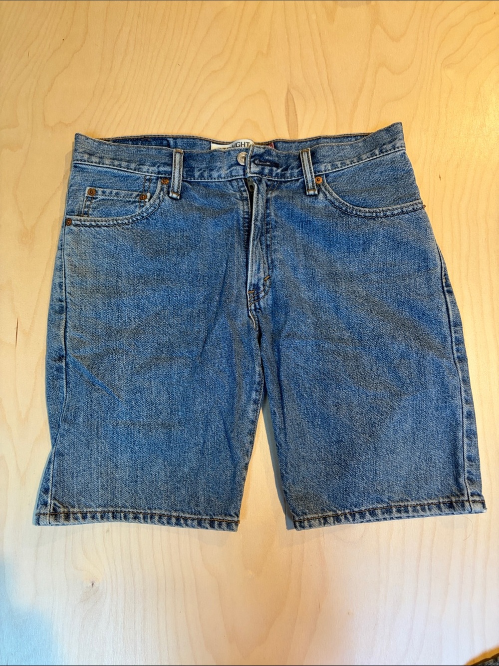 Levi's Classic Blue Denim Women's Jean Shorts